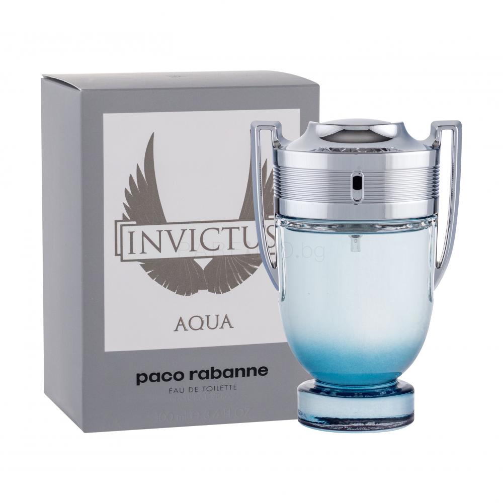 Paco Rabanne Invictus Aqua Edt 100ml-мъжки Тестер